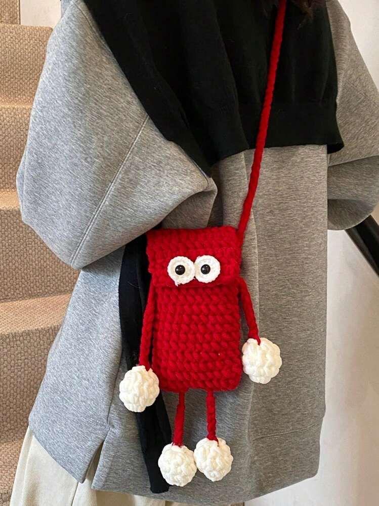 Ruby Critter Sling Bag — handmade crochet bags & accessories